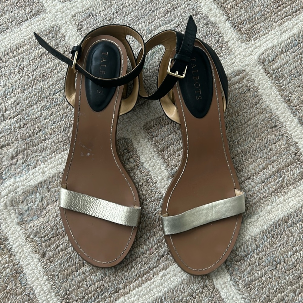 Talbot block heel sandal